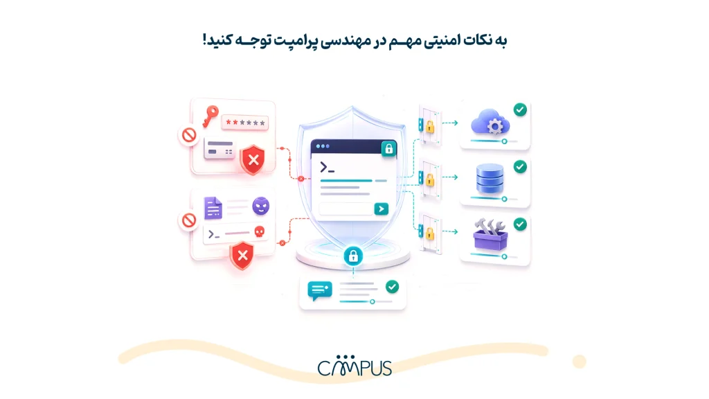 نکات امنیتی مهم در مهندسی پرامپت