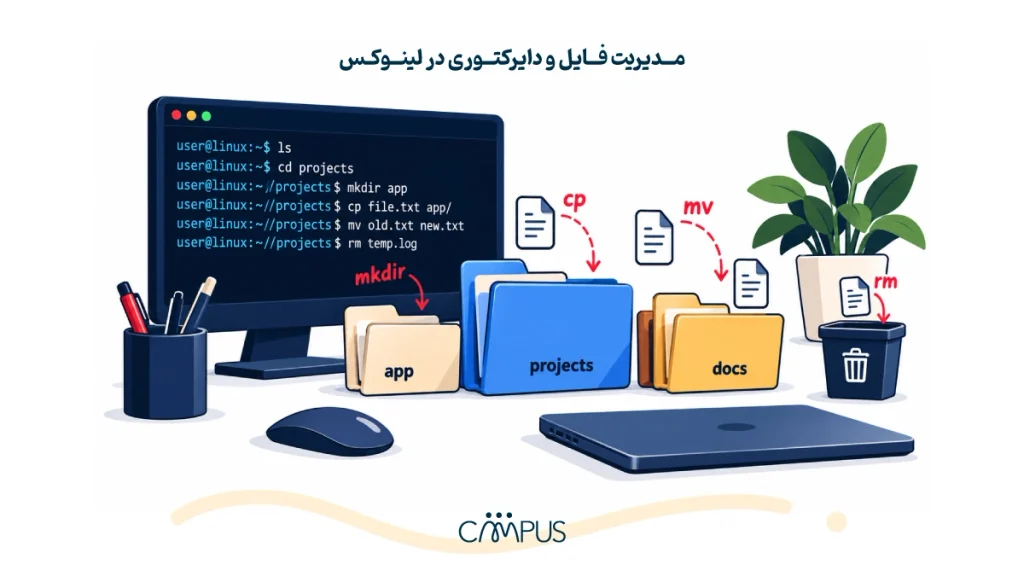 دایرکتوری لینوکس